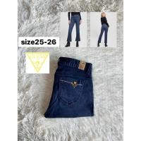 ราคา GUESS Slim Bootcut Jeans แท้% มือสอง (25057790366)