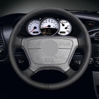 ราคา Hand-stitched สีดําหนังเทียมพวงมาลัยรถสําหรับ Mercedes-Benz E-Class E200 240 280 320 1995-2002 W140 S320 350 42 (46502788278)