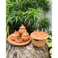 ราคา Titanium ชุดของเล่นเด็ก เครื่องปั้นดินเผา หม้อข้าว หม้อแกง และ ชุดขนมครก จิ๋ว (42907431041)