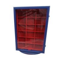 ราคา กล่องใส่พระเครื่อง ฝากระจก แบบตัวล๊อคตับ 3 ชั้น 54 ช่อง (26253221986)