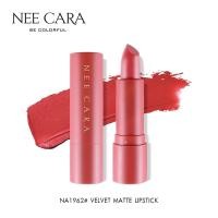 ราคา NEE CARA VELVET MATTE LIPSTICK NA1962 ลิปสติกแมต เนื้อกำมะหยี่ (7783863860)