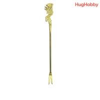 ราคา [มือ2] ส้อมจิ้มผลไม้ โลหะชุบทอง 24K GP ขนาด 11cm สินค้าจากญี่ปุ่น (25197214469)
