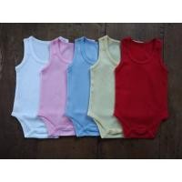 ราคา บอดี้สูทเด็ก บอดี้สูทแขนกุด บอดี้สูทแขนกล้าม บอดี้สูทเปล่า บอดี้สูทเด็กสีพื้น สีขาวล้วน สำหรับเด็กแรกเกิด - 1 ปี (3620842118)