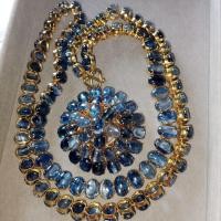 ราคา #ยาว26" #สร้อยคอไคยาไนท์ดิบ+เซอร์ #Certificate Natural Kyanite (24958309022)