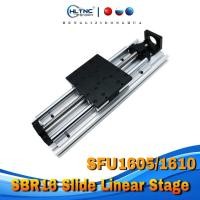 ราคา NEW CNC machine XYZ axis Slide Linear Stage SFU1605/1610 Ball Screw+SBR16 Linear Guide for Name23/ (51703350803)