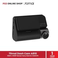 ราคา 70mai Dash Cam A810 กล้องติดรถยนต์ ความละเอียด 4K (3840x2160P) Sensor Sony Starvis 2 IMX678 (23681845584)