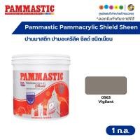 ราคา Pammastic Pammacrylic Shield Exterior Sheen ปามมาสติก ปามอะคริลิกชิลด์ สีทาภายนอก #0563 ชนิดเนียน ขนาด 1 ก.ล. (43568813268)