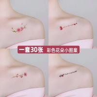 ราคา สติกเกอร์กันน้ำลายดอกพีช หวานแบบเทนเดอร์ สำหรับตกแต่งไหล่และกระดูกไหปลาร้า (45453001372)