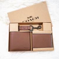 ราคา COACH COMPACT ID WALLET IN CANVAS SIGNATURE LEATHER (5313728460)