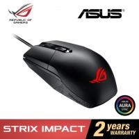 ราคา เม้าส์เกมมิ่ง ASUS ROG Strix Impact Aura RGB USB Wired Optical Gaming Mouse (4126189975)