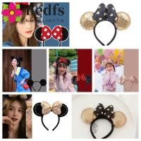 ราคา NEDFS Minnie Mouse Headwear, การ์ตูนเลื่อม Mickey หูแถบคาดศีรษะ, น่ารักผม Hoop Princess Performance Props เด็ก (50303239218)