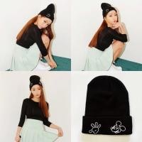 ราคา หมวกไหมพรม_Mickey mouse มิกกี้เมาส์ Cap_Hat ราคาถูก พร้อมส่ง (6611293202)