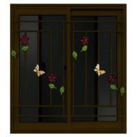 ราคา Lookpat_Mall WELLINGTAN (LIKE) หน้าต่างอะลูมิเนียม บานเลื่อน SS 120X110ซม. สีชา+มุ้ง+เหล็กดัด ยอดขายอันดับหนึ่ง (25959306203)