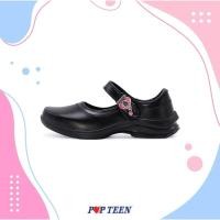 ราคา รุ่นใหม่!! รองเท้านักเรียป๊อปทีน รุ่นหัวใจกลิตเตอร์ ของแท้จากแบรนด์โดยตรง Popteen (25395204363)