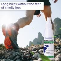 ราคา TALKSTORY Tea Tree Oil Care Spray Dry Feet Foot Moisturizing ขจัดกลิ่นเท้า 11.20 (43826601032)