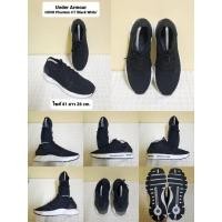 ราคา Under ArmourHOVR Phantom CT 'Black White' ไซส์ 41 ยาว 26 cm.(รองเท้ามือสองของแท้) (23886236471)