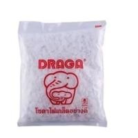 ราคา โซดาไฟ โซดาไฟเกล็ด เกล็ดโซดา Draga ดราก้า ขนาด 1 กิโลกรัม ขจัดสิ่งอุดตันตามท่อ CAUSTIC SODA FLAKES (41116097161)