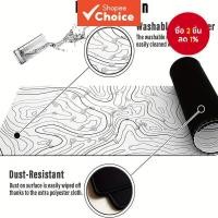 ราคา แผ่นรองเมาส์ขนาดใหญ่ใหม่สำหรับเกม มีกันลื่นฐานยาง สามารถซักได้ สำหรับโต๊ะทำงาน โน๊ตบุ๊ค และคอมพิวเตอร์ (43613168155)