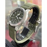ราคา Field watch of Seiko 5 Automatic with green dial (SNK805) (42815642587)