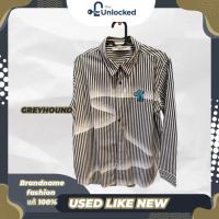 ราคา Used Like new เสื้อคอปกแขนยาว Brand SmileyHound Greyhound สายทางสีขาวสลับดำ ดีไซน์เเละสกีน พรีเมี่ยมมาก สภาพ 95%ใหม่มาก (44023566184)