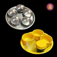 ราคา ชุดข้าวพระ สแตนเลส ชุดข้าวพระพุทธพลาสติก สำหรับถวายพระพุทธรูป ชุดถ้วยไหว้ศาล ชุดถ้วยไหว้พระพลาสติก (23125938676)