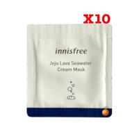 ราคา innisfree jeju lava seawater cream mask 1ml.*10 (9651301495)