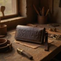 ราคา กระเป๋าสตางค์ SSamzie แบรนด์แท้หนังแท้เก่าวินเทจ (27539653064)