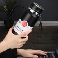 ราคา ขวดน้ำสแตนเลส กระบอกน้ำเก็บอุณหภูมิร้อน-เย็น ทำจากสแตนเลส 316 แก้วเก็บความเย็นร้อนและเย็น กระติกน้ำร้อนพกพา A2639 (25455093278)