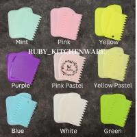 ราคา พลั่วขูดแป้ง เชฟิโอ / มีดพลาสติกสําหรับขนมปังและที่ตัดแป้งเค้ก (25637482867)