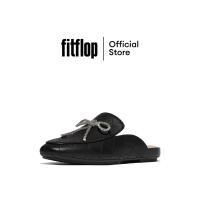 ราคา FITFLOP DELICATO CRYSTAL-BOW QUILTED M รองเท้าแตะแบบสวมผู้หญิง รุ่น E3F-090 สี BLACK (43457741883)
