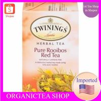 ราคา พร้อมส่ง Twinings Red Tea Bags Pure Rooibos​ 20 Tea Bags ชา (14193912245)