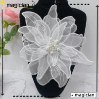 ราคา Mag เข็มกลัดผ้าลูกไม้ ลายดอกไม้ แฮนด์เมด DIY สําหรับติดปกเสื้อ (24616121182)