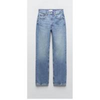 ราคา กางเกงยีนส์ขาตรงเอวสูงสไตล์ ZARA มีให้เลือก 3 สี รหัสสินค้า 5252040 (40226867403)