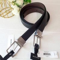 ราคา COACH F59116 MODERN HARNESS CUT-TO-SIZE REVERSIBLE SMOOTH LEATHER BELT เข็มขัดชาย หัวโปร่งสีเงิน สา (26413793942)