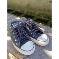 ราคา รองเท้าผ้าใบ Converse ของแท้ สีดำ มือสอง (21434406773)