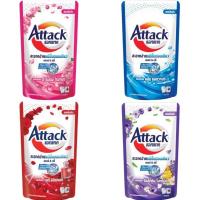 ราคา นํ้ายาซักผ้า แอทแทค สูตรน้ำ Attack Clean Advance concentrated liquid ขนาด 700 มล. (41453054460)