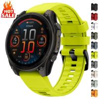 ราคา QuickFit 26 มม.22 มม.20 มม.Double Toneซิลิโคนสําหรับ Garmin Fenix 8 7X 7Pro 7S 6X 6 6S 5X 5S Plus Enduro 2 สร้อยข้อมือสําหรับ Fenix 8 Forerunner 955 Band ﻿ (41821316046)