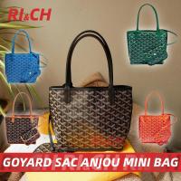 ราคา ♞#Rich ราคาถูกที่สุดใน Shopee แท้Goyard Sac Anjou Mini Tote Bag กระเป๋าโท้ต (24828432494)