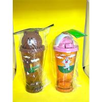 ราคา แก้วน้ำแพคคู่พร้อมฝาปิดบราวน์และโคนี่จากlinefriends (41822654081)