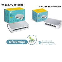 ราคา TP-Link TL-SF1005D / TL-SF1008D เครือข่าย 5 พอร์ต / 8 พอร์ต 10/100M miniDesktop Switch 10/100M RJ45 (48903296658)