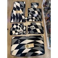 ราคา พรมปูพื้นรถมินิรุ่น R55 Clubman Mini Cooper Jcw ลายเหลี่ยมขาวดำ (18349841826)