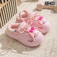 ราคา SANRIO รองเท้าแตะขนนุ่มสบายเท้า ผู้หญิง กันลื่นกันน้ํา ซานริโอ มายเมโลดี้ (42000221494)