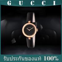 ราคา Gucci watch Rose Gold fashion นาฬิกาผู้หญิง Simple pin buckle strap ควอตซ์ นาฬิกาข้อมือผู้หญิง (21614274507)