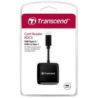 ราคา Transcend Card Reader TS-RDC3 USB 3.2 Type C อุปกรณ์อ่านการ์ด (2399186358)