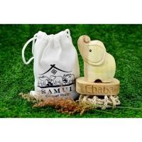 ราคา ตุ๊กตาช้างไม้แกะสลัก ช้างการ์ตูน ช้างไม้ขนาด 3 นิ้ว (10831601876)