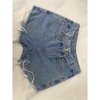 ราคา กางเกงยีนส์ขาสั้นแบรนด์แท้ มือสอง (8282584182)