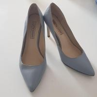 ราคา รองเท้าหุ้มส้น ส้นสูง LYN ไซด์ 36 สีเทาฟ้า**มือสอง-ของแท้** สภาพดีมาก (3600375156)