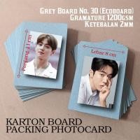 ราคา กระดานกระดาษแข็ง/กระดานเหลือง/กระดานสีเทา/การ์ดสะสมที่กําหนดเอง Photocard Packing (29832350193)