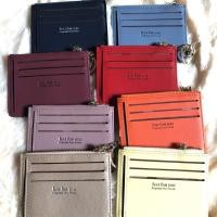 ราคา กระเป๋าสตางค์ใบสั้น ใส่บัตรได้เยอะ ราคาถูก มีสีให้เลือกเยอะมาก (2331532960)