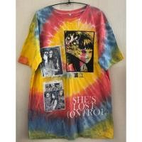 ราคา เสื้อมัดย้อม เสื้อยืด มือสอง Size XL อก 42 (41823455471)